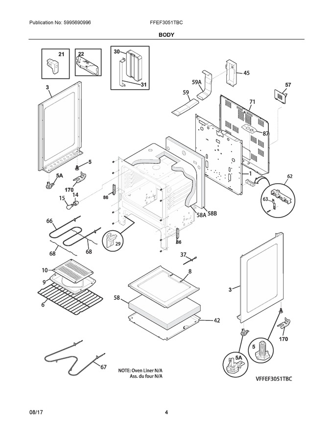 Diagram for FFEF3051TBC