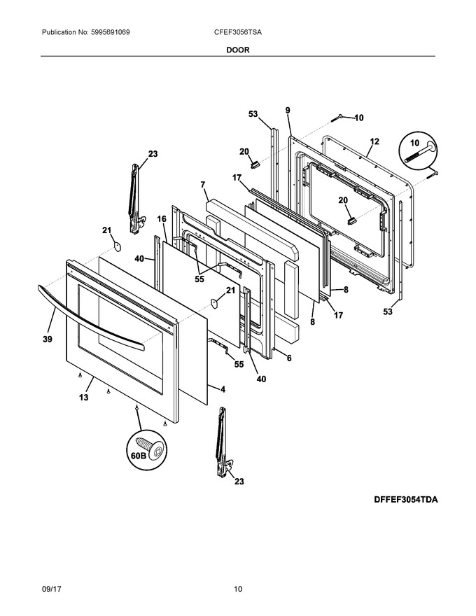 Diagram for CFEF3056TSA