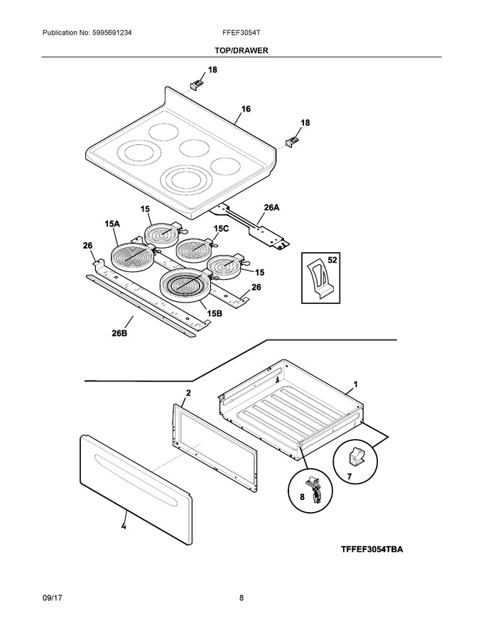 Diagram for FFEF3054TBA
