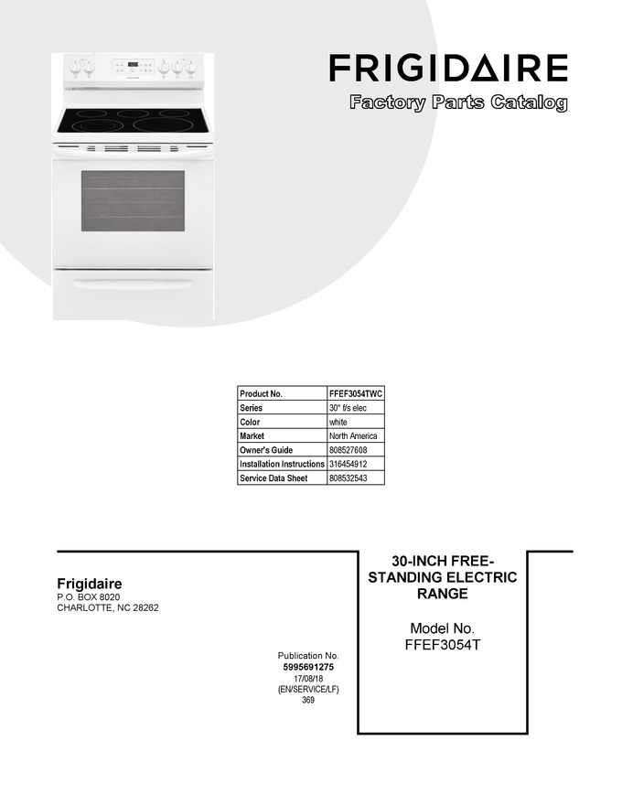 Diagram for FFEF3054TWC