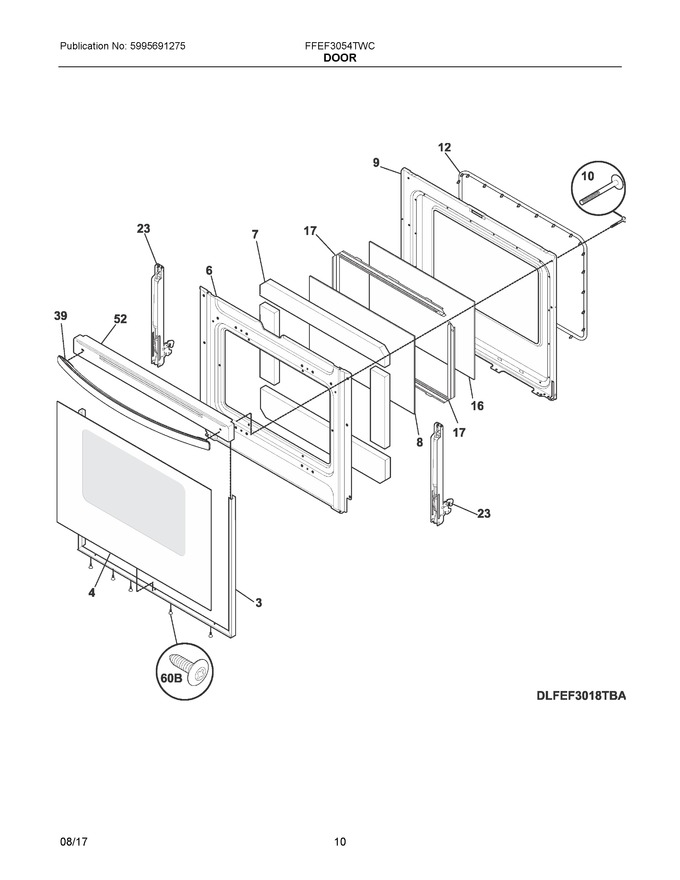 Diagram for FFEF3054TWC