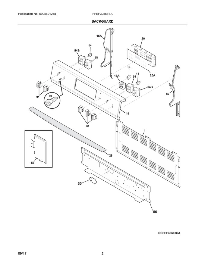 Diagram for FFEF3056TSA