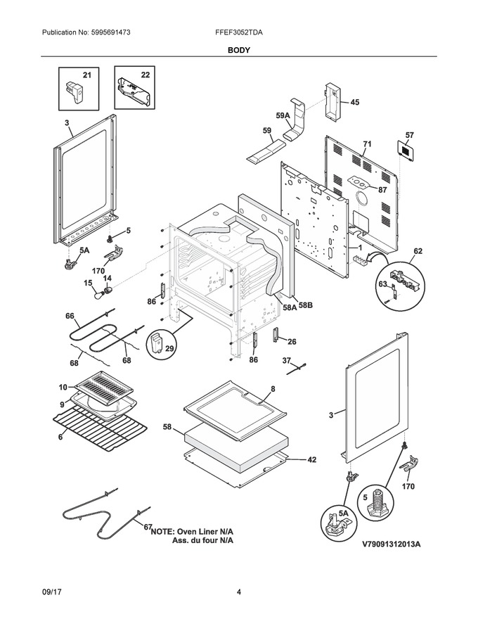 Diagram for FFEF3052TDA