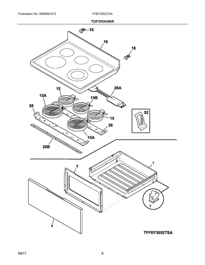 Diagram for FFEF3052TDA