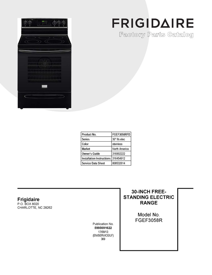Diagram for FGEF3058RFD