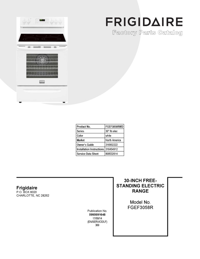 Diagram for FGEF3058RWD