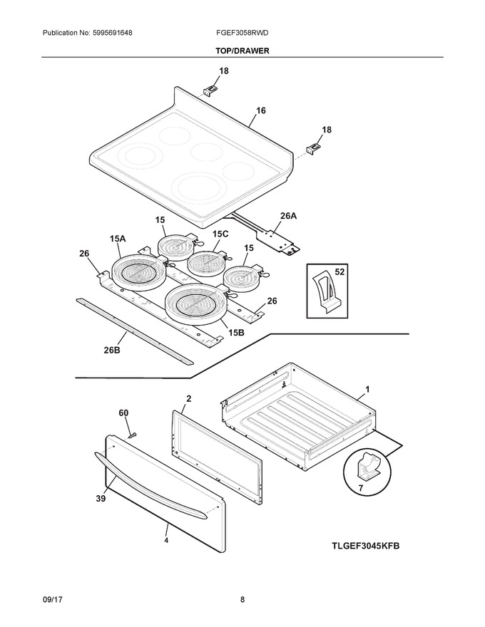 Diagram for FGEF3058RWD