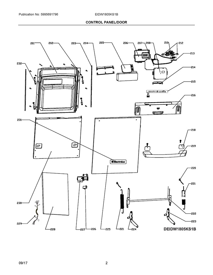 Diagram for EIDW1805KS1B