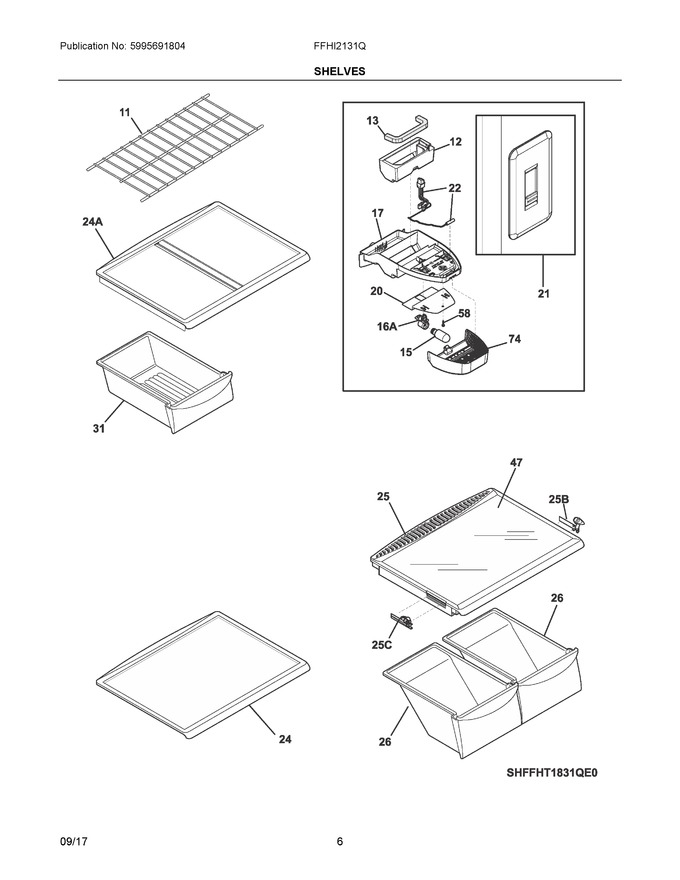 Diagram for FFHI2131QE3