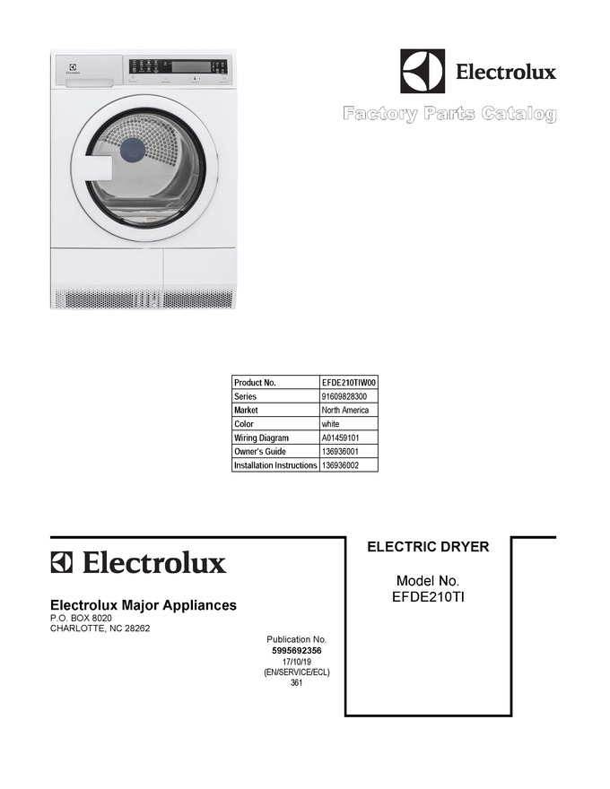 Diagram for EFDE210TIW00