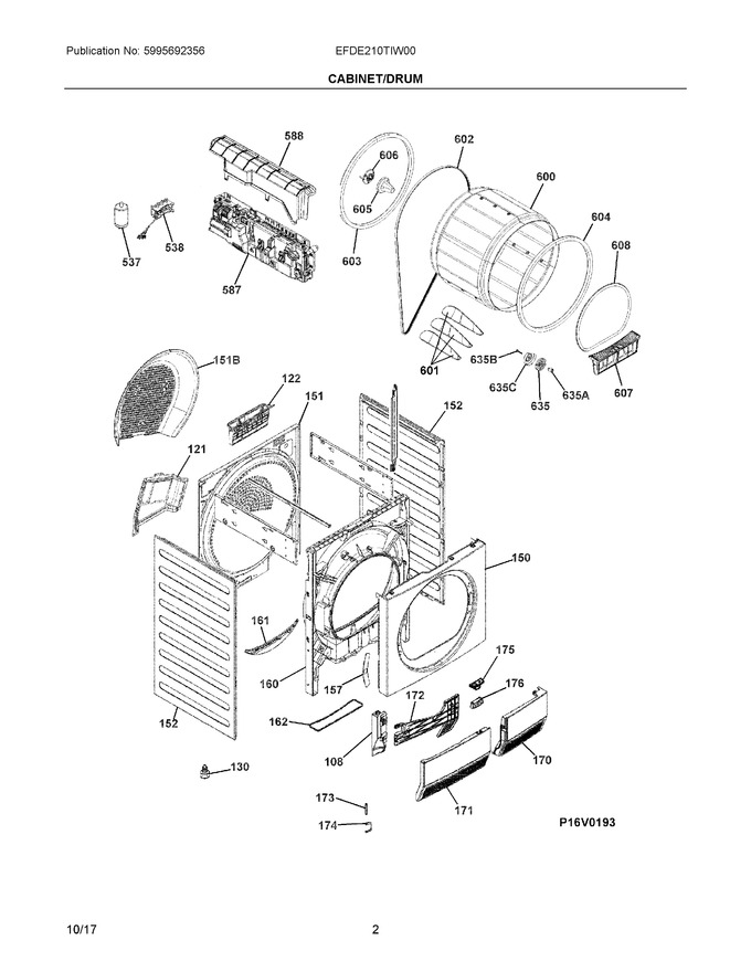 Diagram for EFDE210TIW00