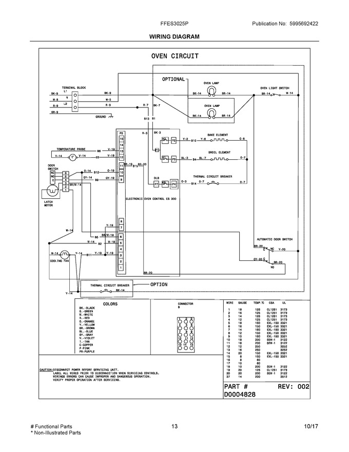 Diagram for FFES3025PWK