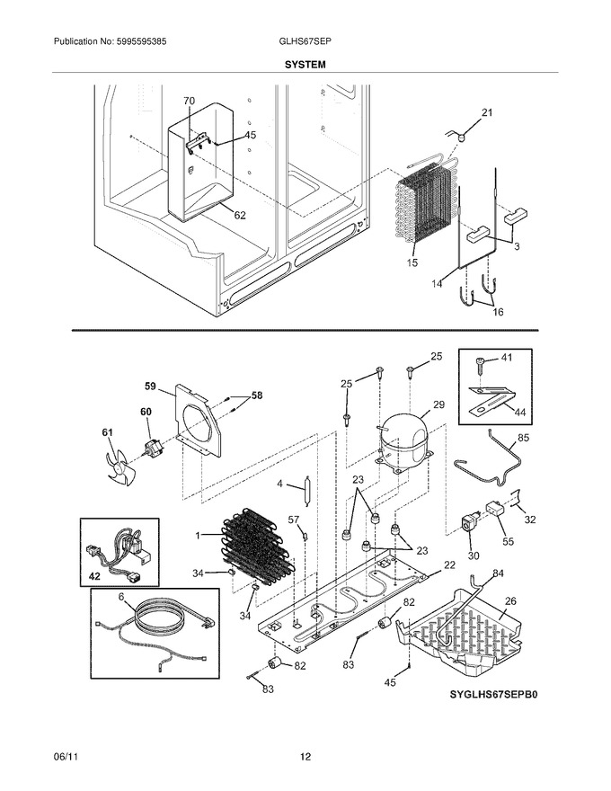 Diagram for GLHS67SEPW0