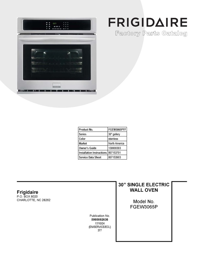 Diagram for FGEW3065PFF