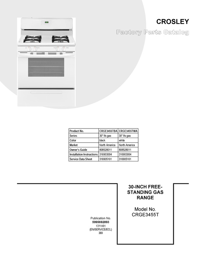 Diagram for CRGE3455TWA