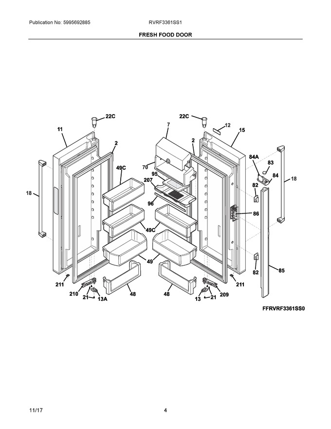 Diagram for RVRF3361SS1