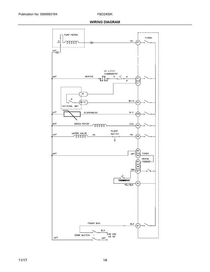 Diagram for FBD2400KB11B
