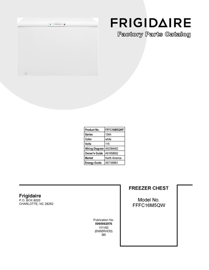 Diagram for FFFC16M5QWF