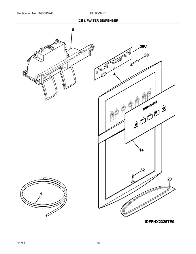 Diagram for FFHX2325TM0