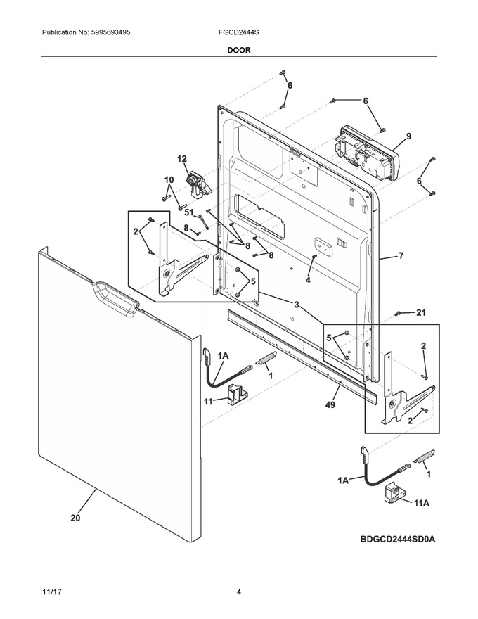 Diagram for FGCD2444SW2A