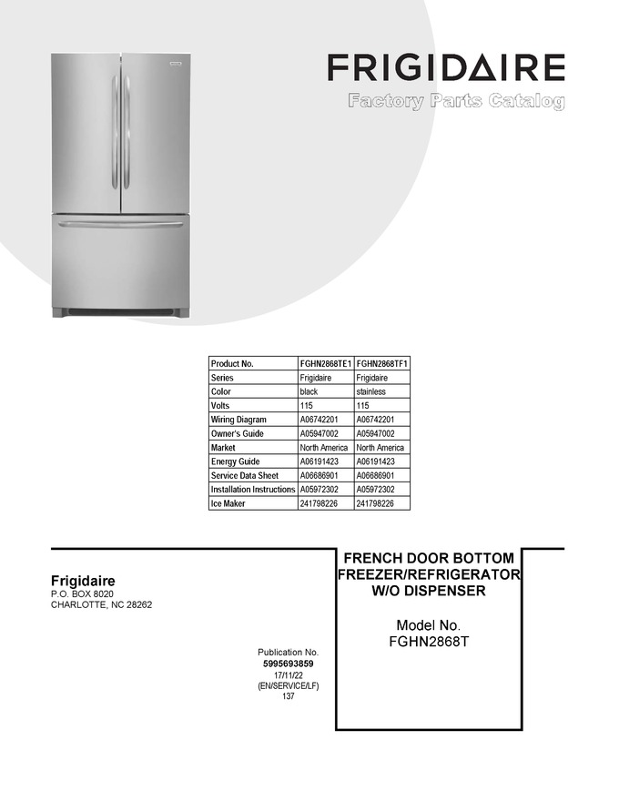 Diagram for FGHN2868TF1