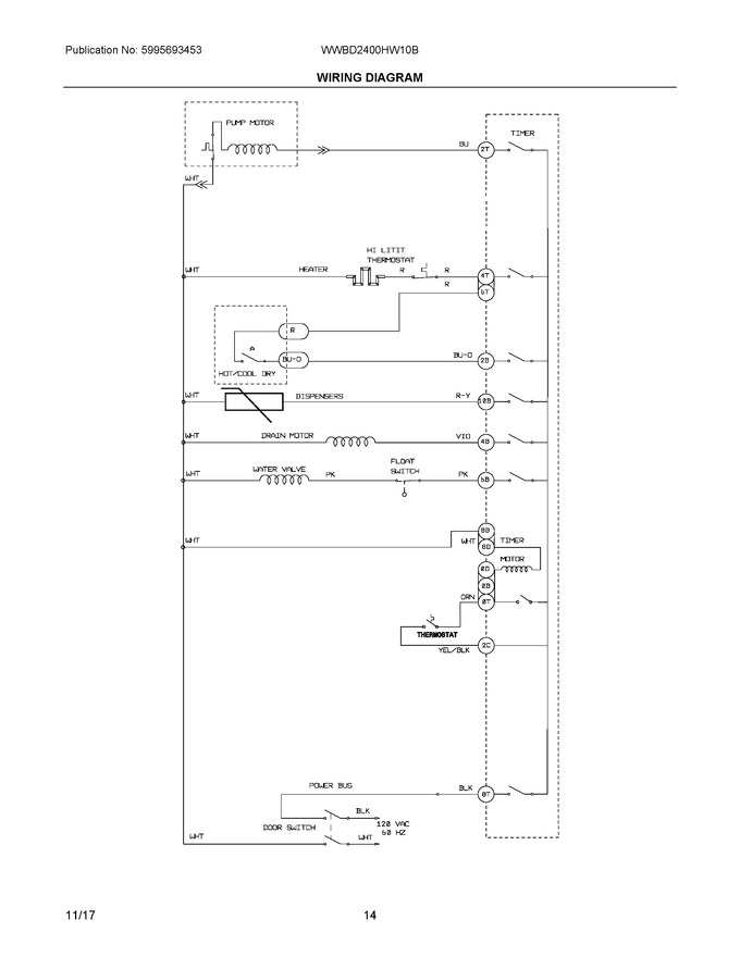 Diagram for WWBD2400HW10B