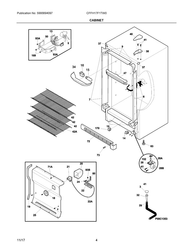 Diagram for CFFH17F1TW0