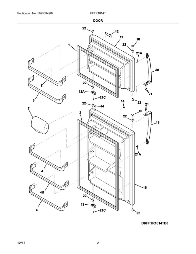 Diagram for FFTR1814TB2