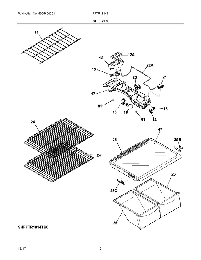 Diagram for FFTR1814TB2