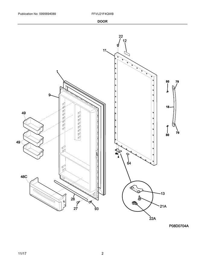 Diagram for FFVU21F4QWB
