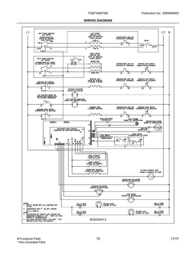 Diagram for FGEF4085TSB
