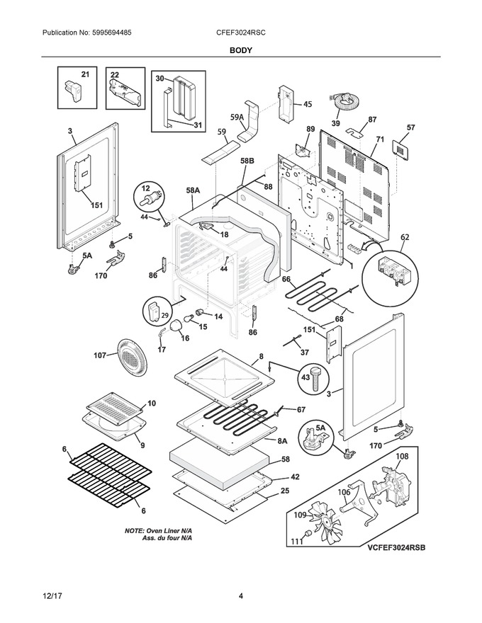 Diagram for CFEF3024RSC