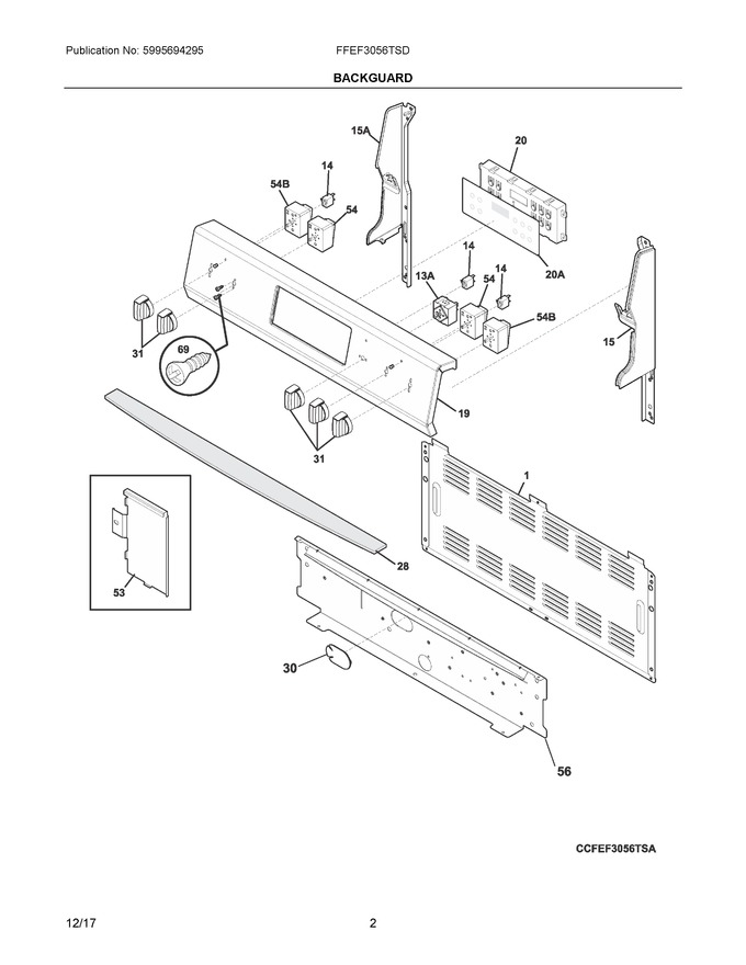 Diagram for FFEF3056TSD