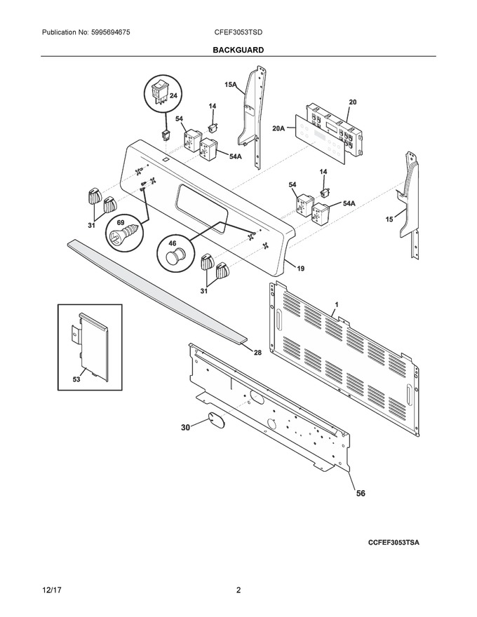 Diagram for CFEF3053TSD