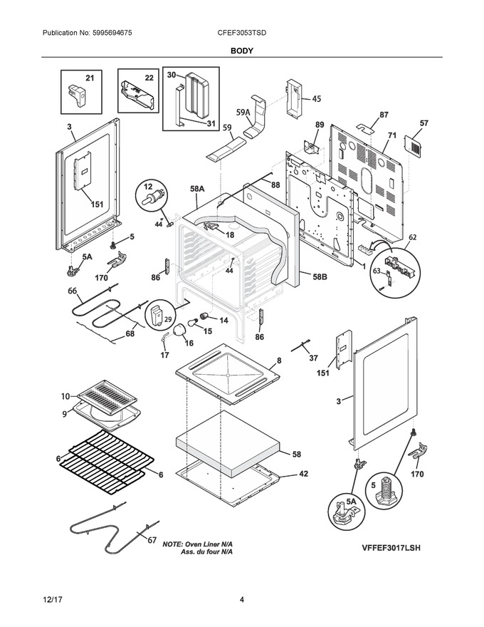 Diagram for CFEF3053TSD