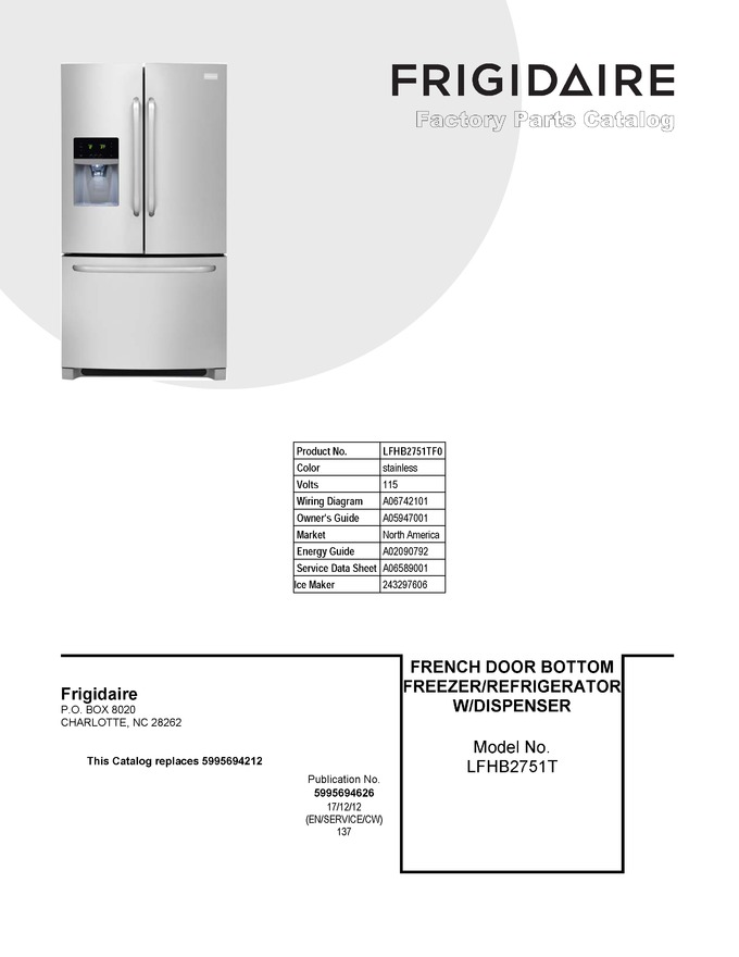 Diagram for LFHB2751TF0
