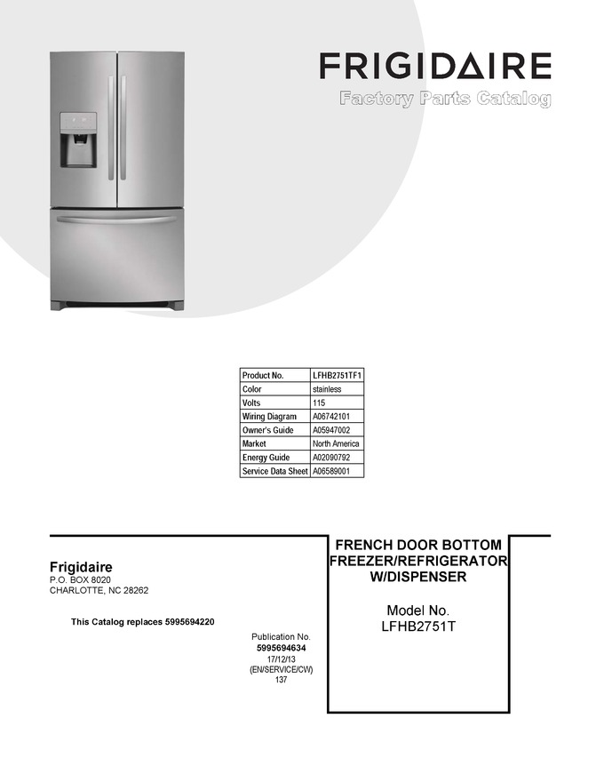 Diagram for LFHB2751TF1