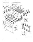 Diagram for 02 - Freezer Drawer, Baskets