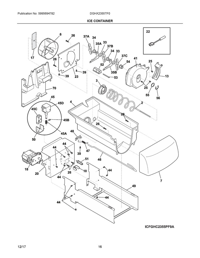 Diagram for DGHX2355TF0