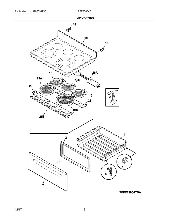 Diagram for FFEF3054TWD