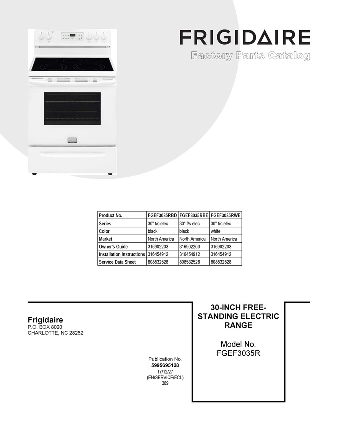 Diagram for FGEF3035RBE