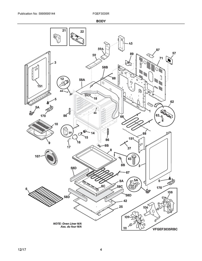 Diagram for FGEF3035RFD