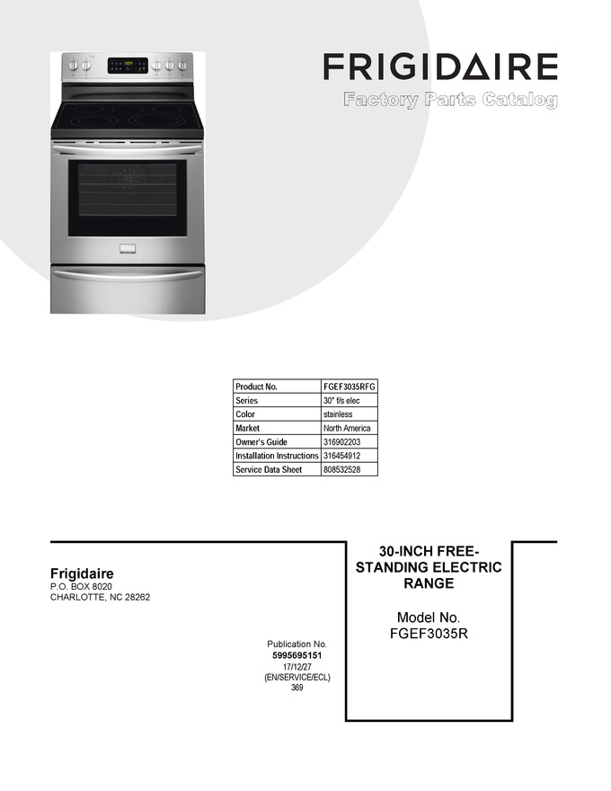 Diagram for FGEF3035RFG