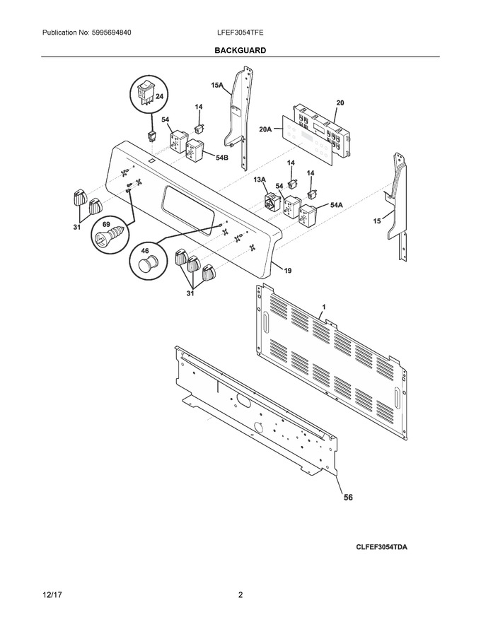 Diagram for LFEF3054TFE