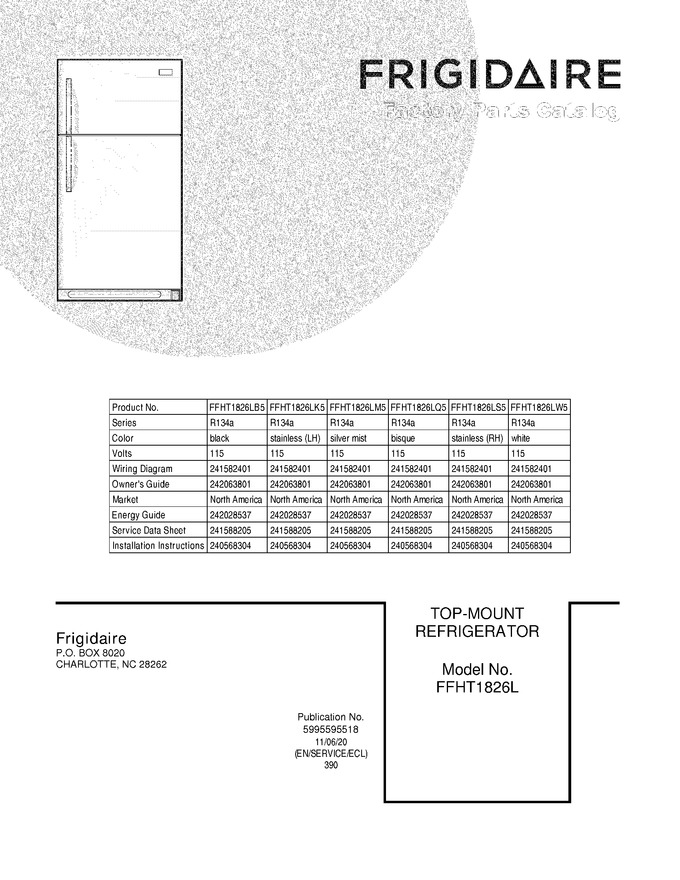 Diagram for FFHT1826LQ5