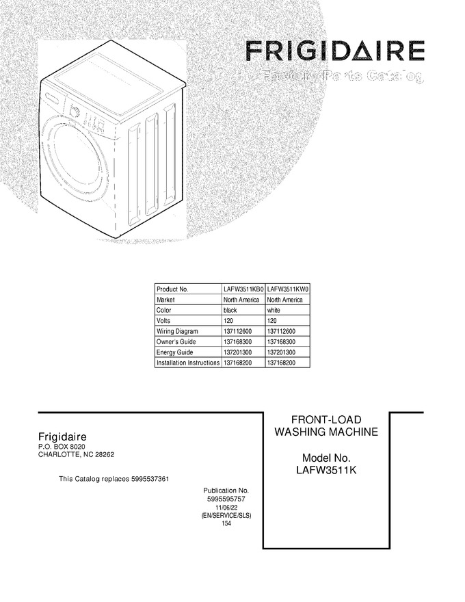 Diagram for LAFW3511KB0