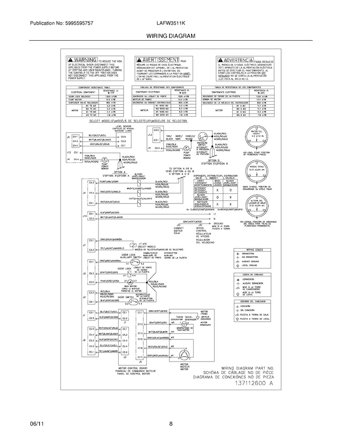 Diagram for LAFW3511KB0