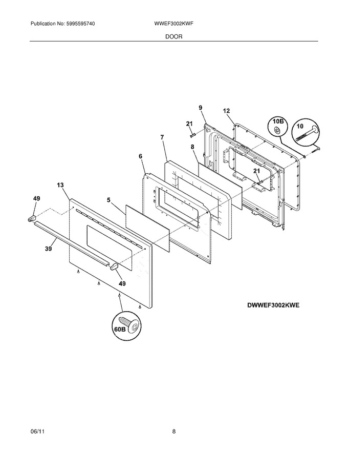 Diagram for WWEF3002KWF