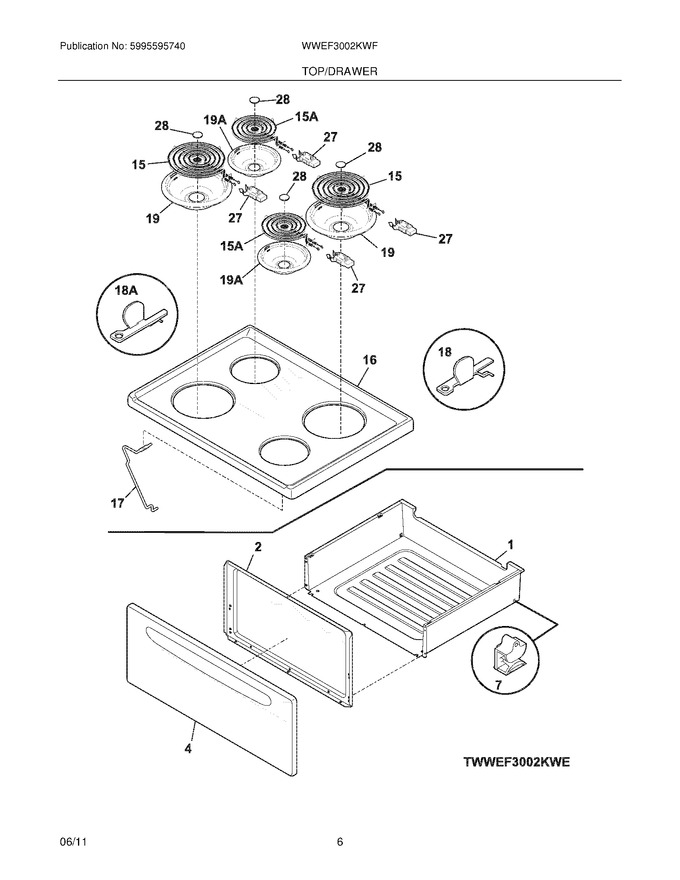 Diagram for WWEF3002KWF