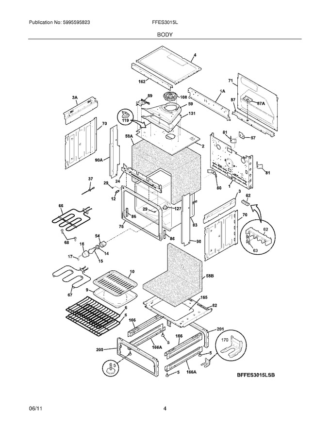 Diagram for FFES3015LWC